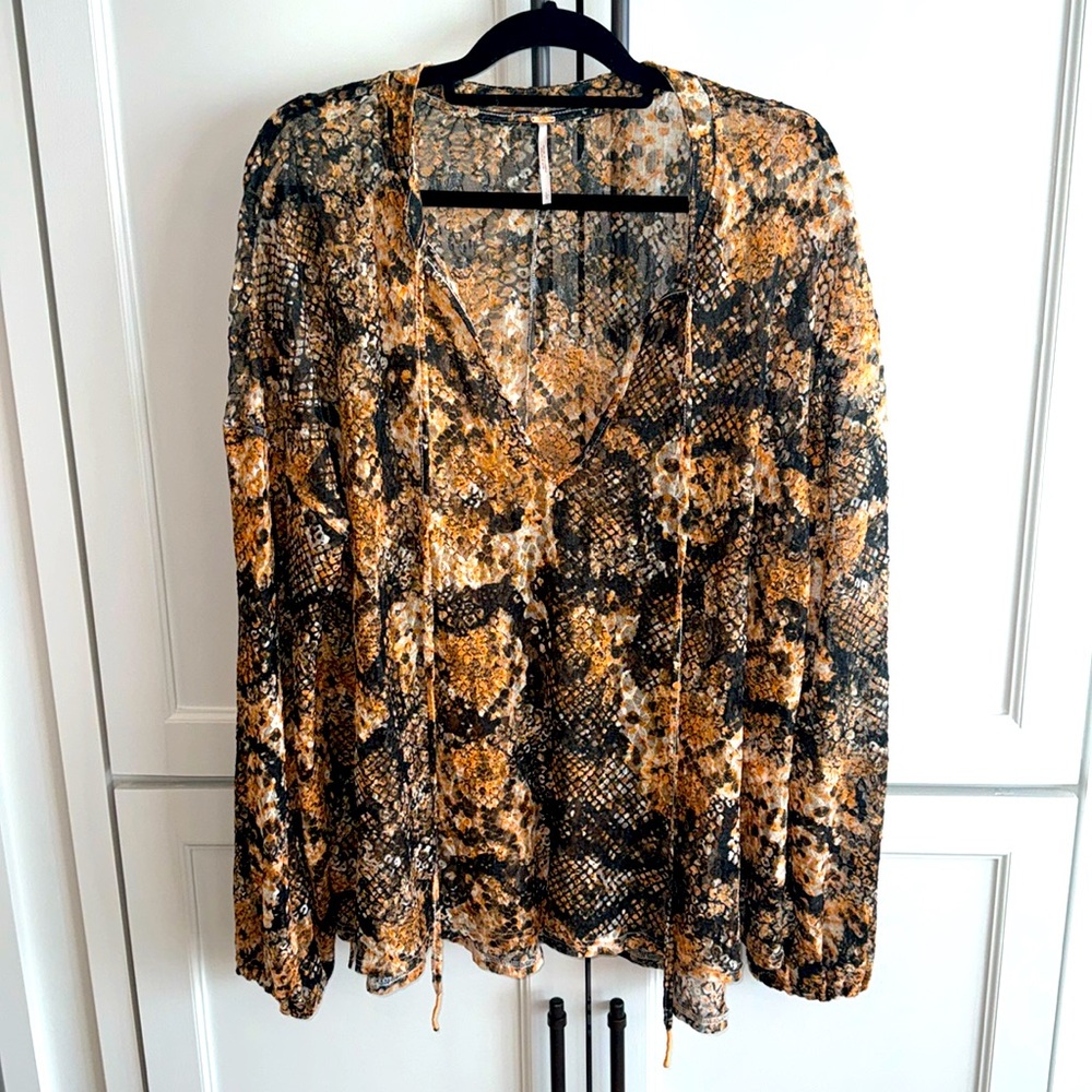 Free People Lace Top